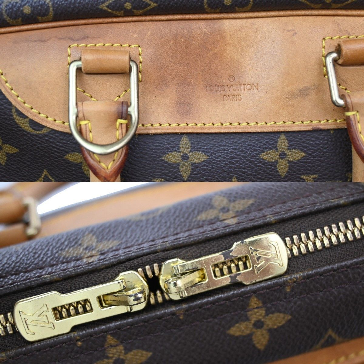 Louis Vuitton Louis Vuitton Deauville Handbag Monogram Canvas Size ONE SIZE - 10 Thumbnail