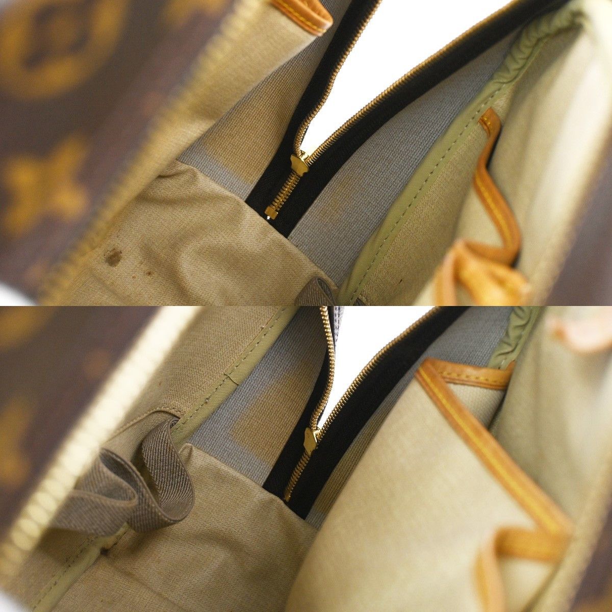 Louis Vuitton Louis Vuitton Deauville Handbag Monogram Canvas Size ONE SIZE - 13 Thumbnail