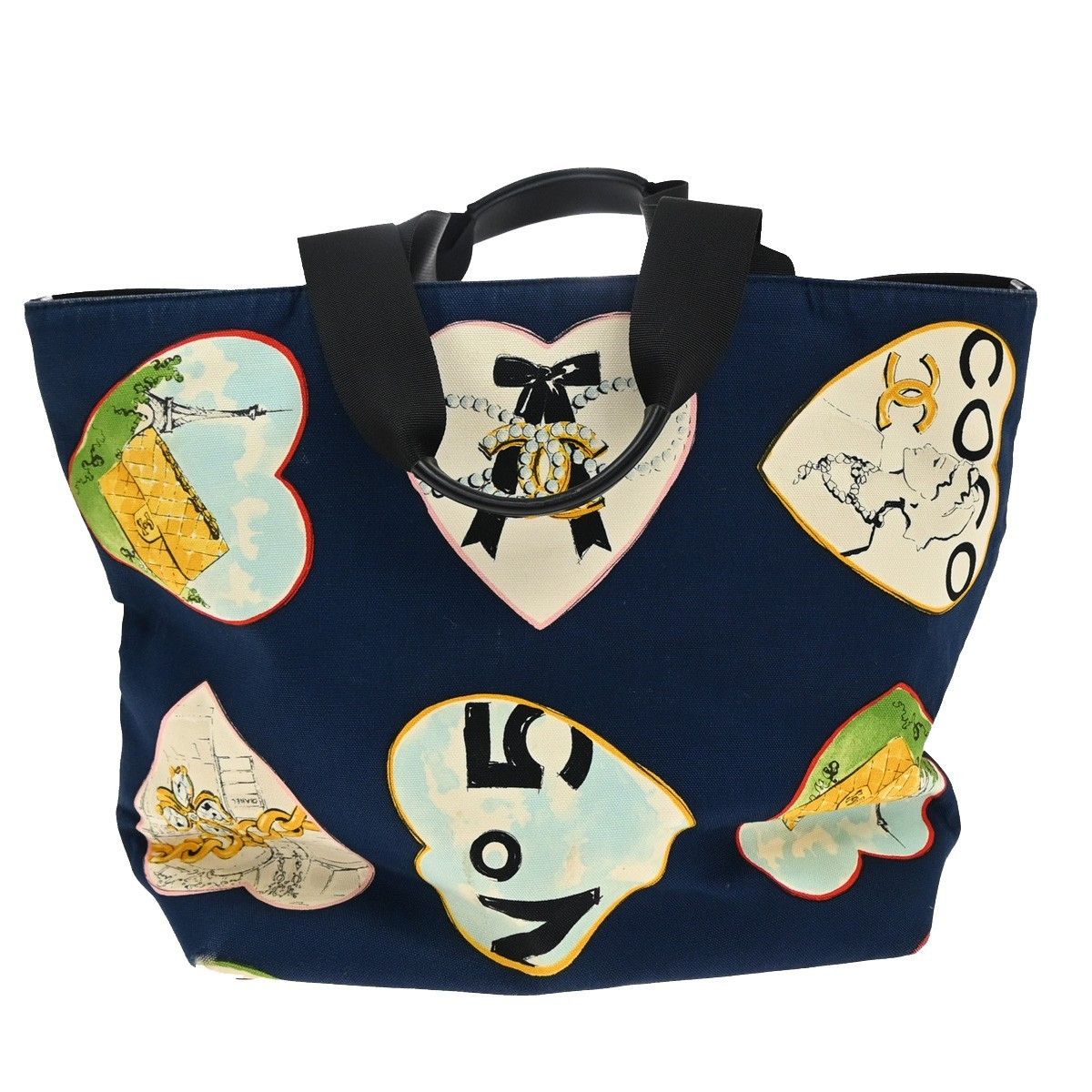 Chanel Chanel Graffiti Tote Printed Canvas Size ONE SIZE - 2 Thumbnail