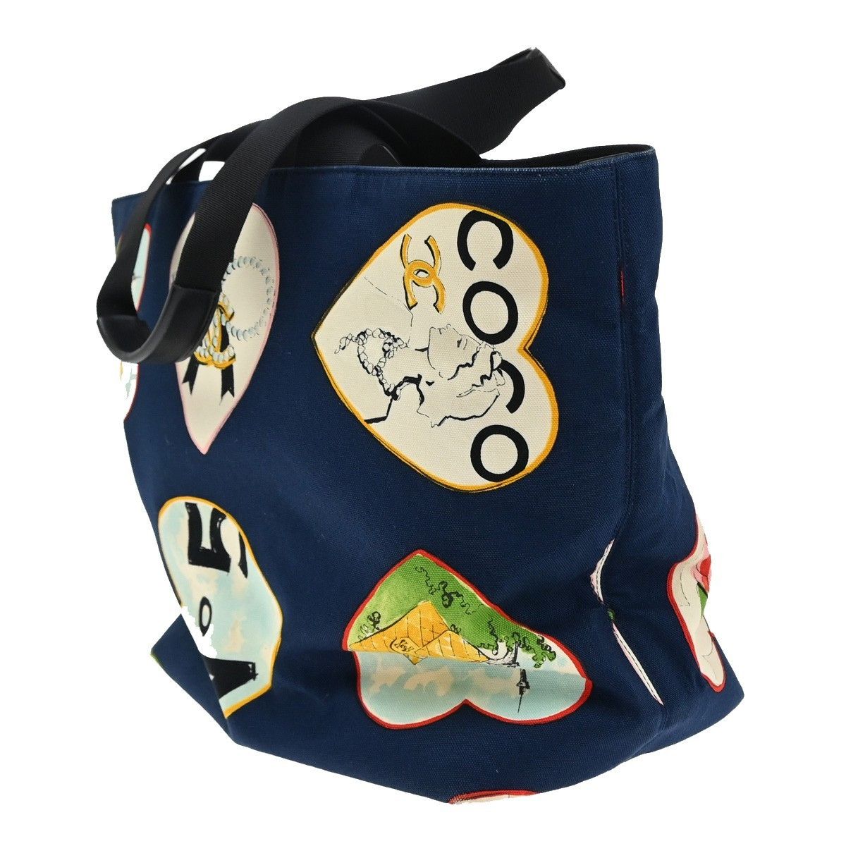 Chanel Chanel Graffiti Tote Printed Canvas Size ONE SIZE - 4 Thumbnail