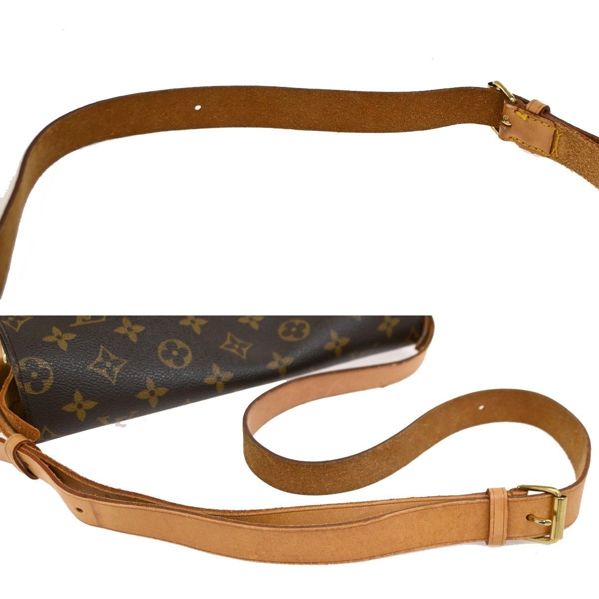 Louis Vuitton Louis Vuitton Cartouchiere Handbag Monogram Canvas Size ONE SIZE - 8 Thumbnail