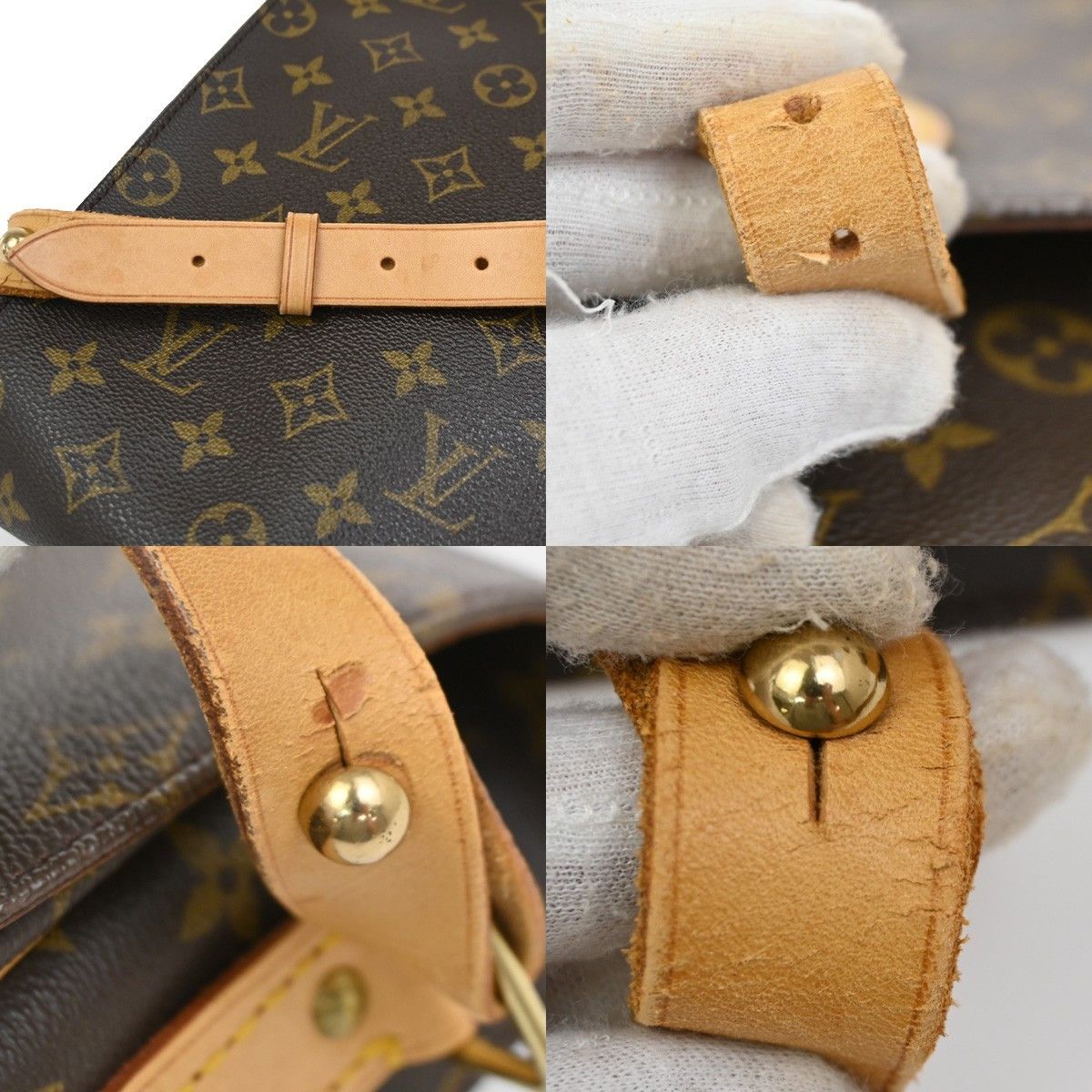 Louis Vuitton Louis Vuitton Cartouchiere Handbag Monogram Canvas Size ONE SIZE - 10 Thumbnail