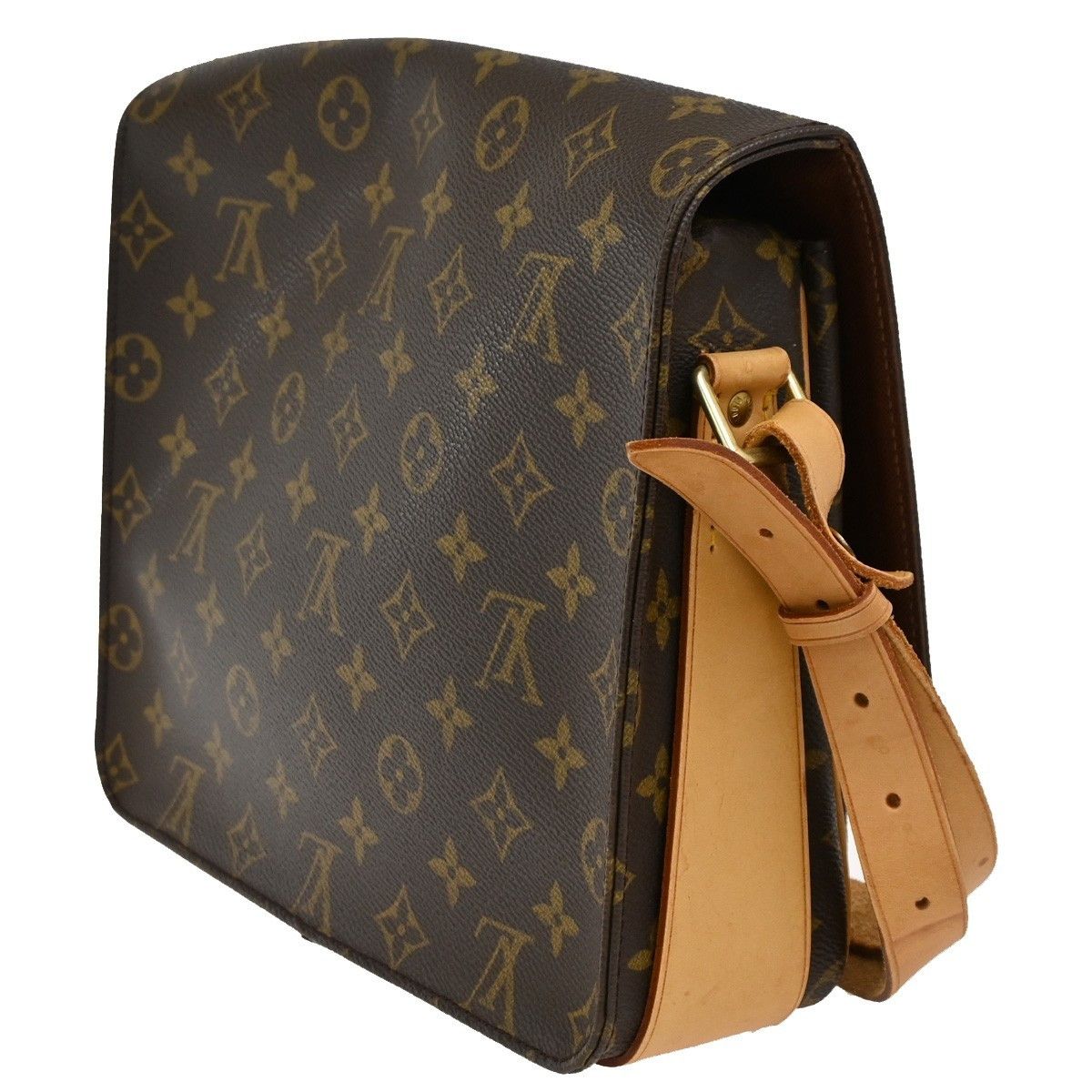 Louis Vuitton Louis Vuitton Cartouchiere Handbag Monogram Canvas Size ONE SIZE - 4 Thumbnail
