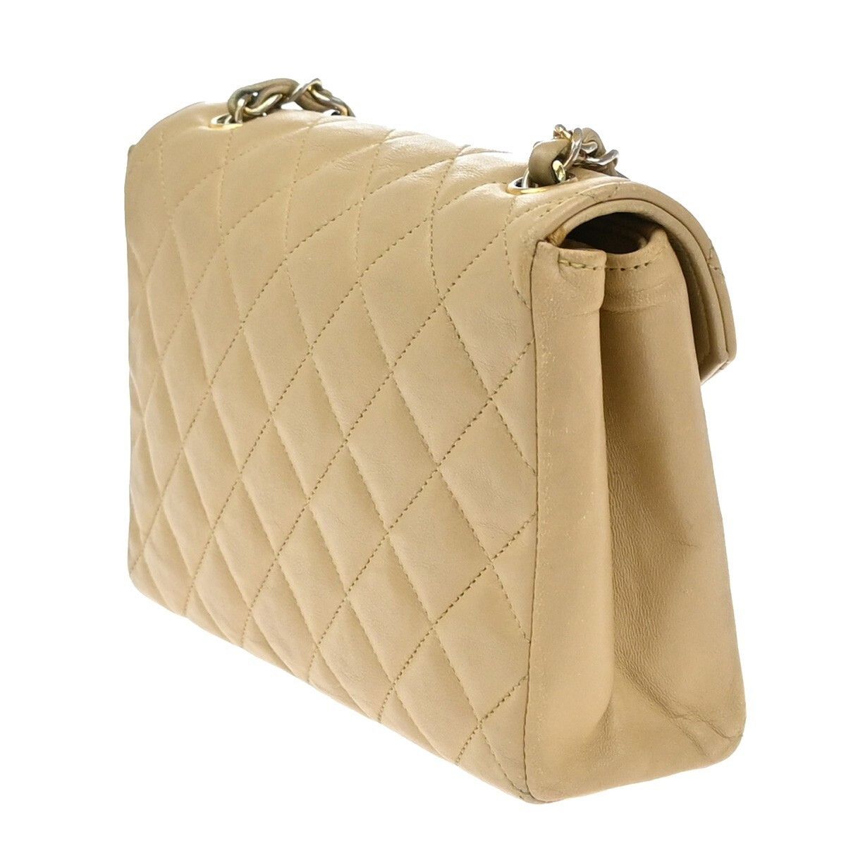 Chanel Chanel Vintage Envelope Flap Bag Quilted Lambskin Size ONE SIZE - 4 Thumbnail