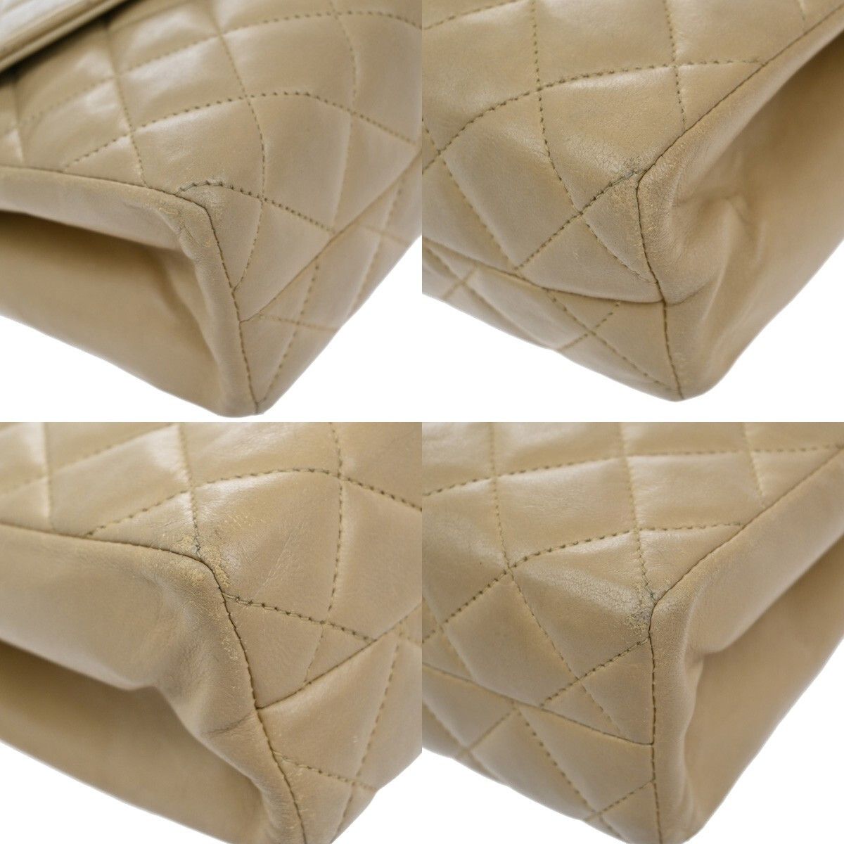 Chanel Chanel Vintage Envelope Flap Bag Quilted Lambskin Size ONE SIZE - 9 Thumbnail