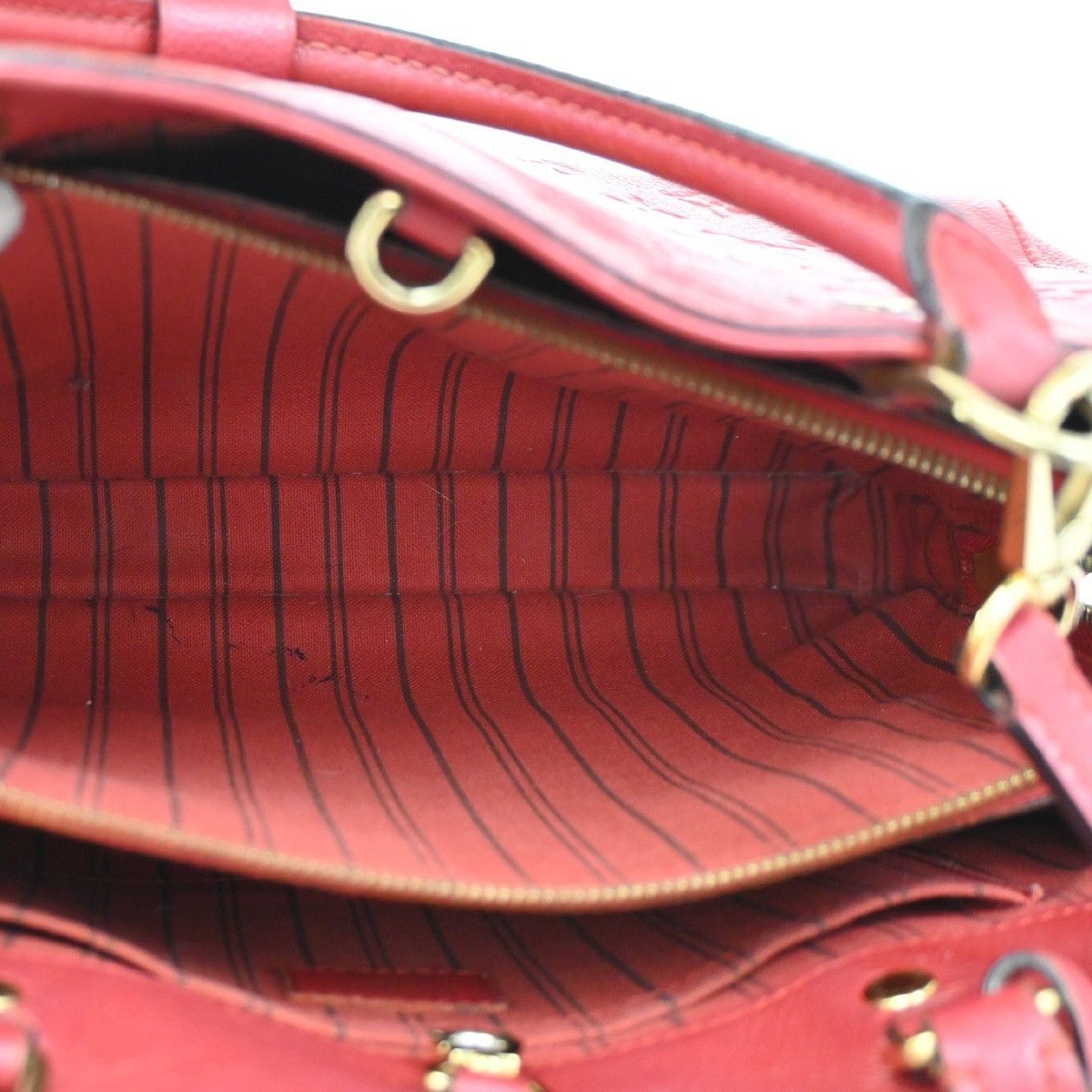 Louis Vuitton Louis Vuitton Montaigne Handbag Monogram Empreinte Leather Size ONE SIZE - 18 Thumbnail