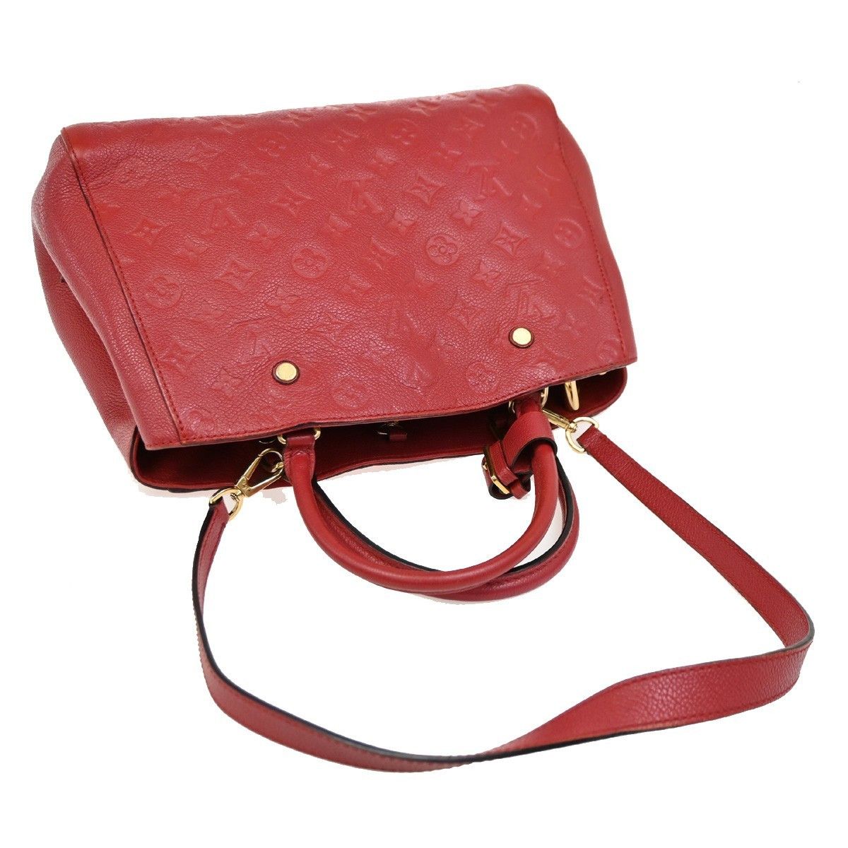 Louis Vuitton Louis Vuitton Montaigne Handbag Monogram Empreinte Leather Size ONE SIZE - 8 Thumbnail