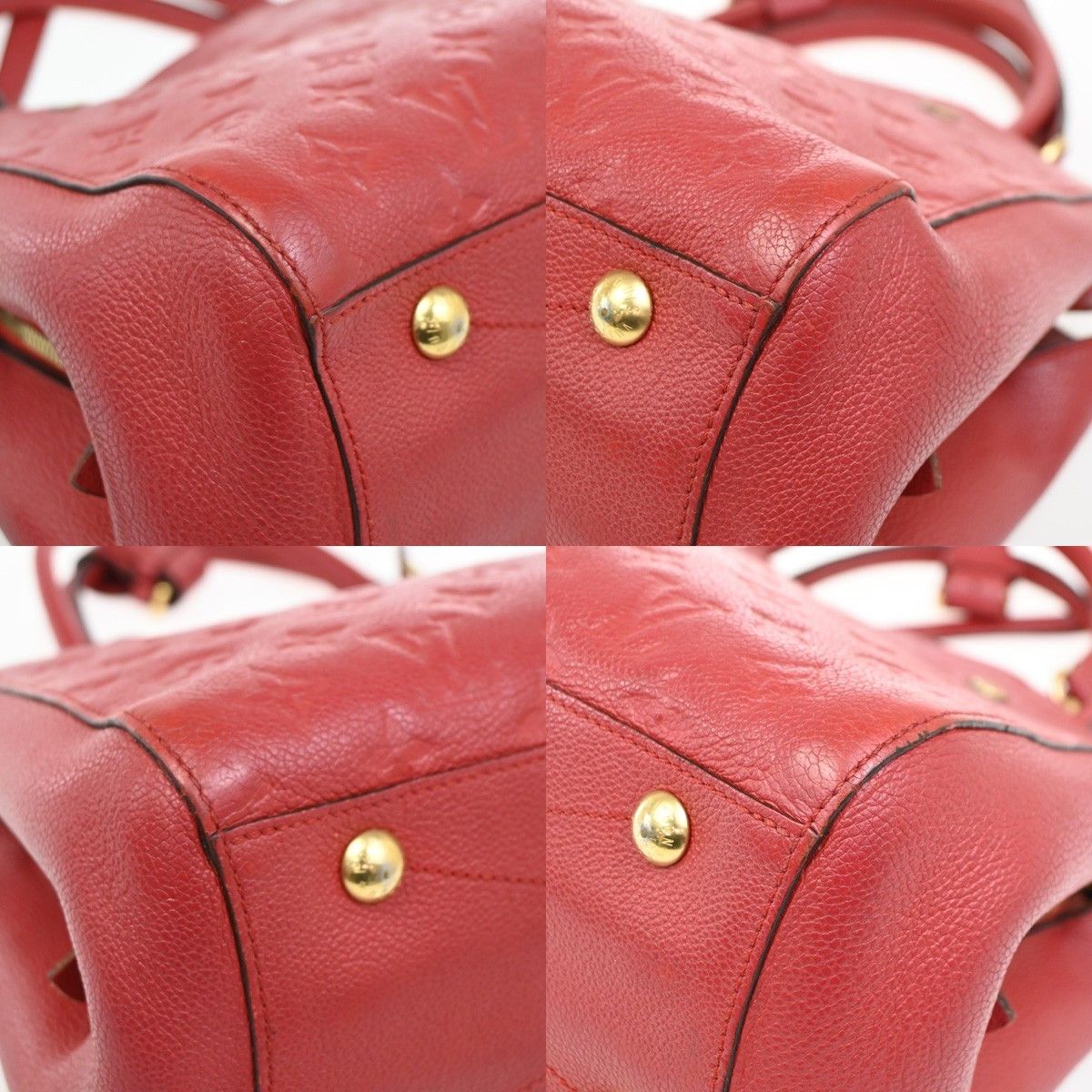 Louis Vuitton Louis Vuitton Montaigne Handbag Monogram Empreinte Leather Size ONE SIZE - 9 Thumbnail