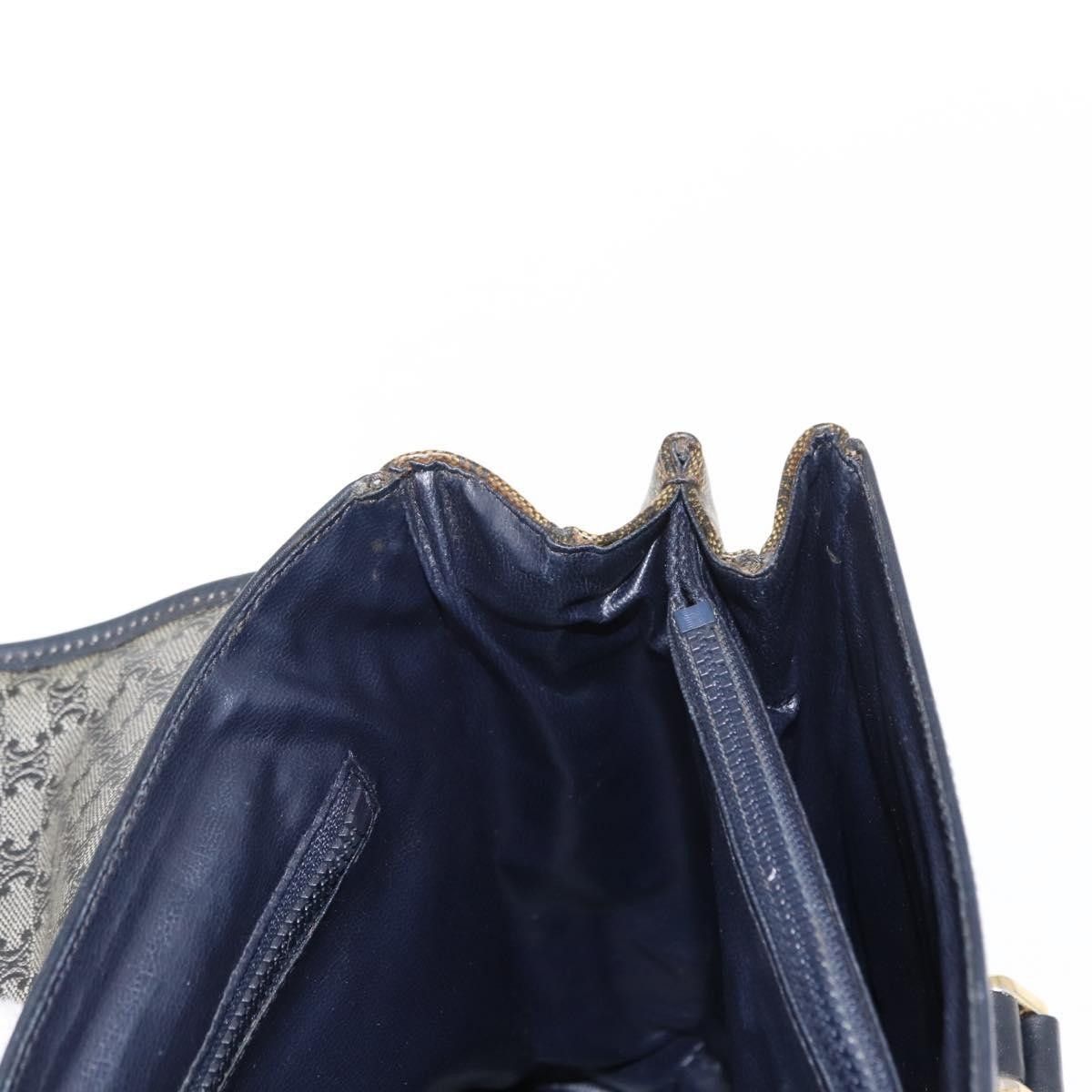 Celine Celine Vintage Macadam Shoulder Bag Canvas and Leather Size ONE SIZE - 20 Thumbnail