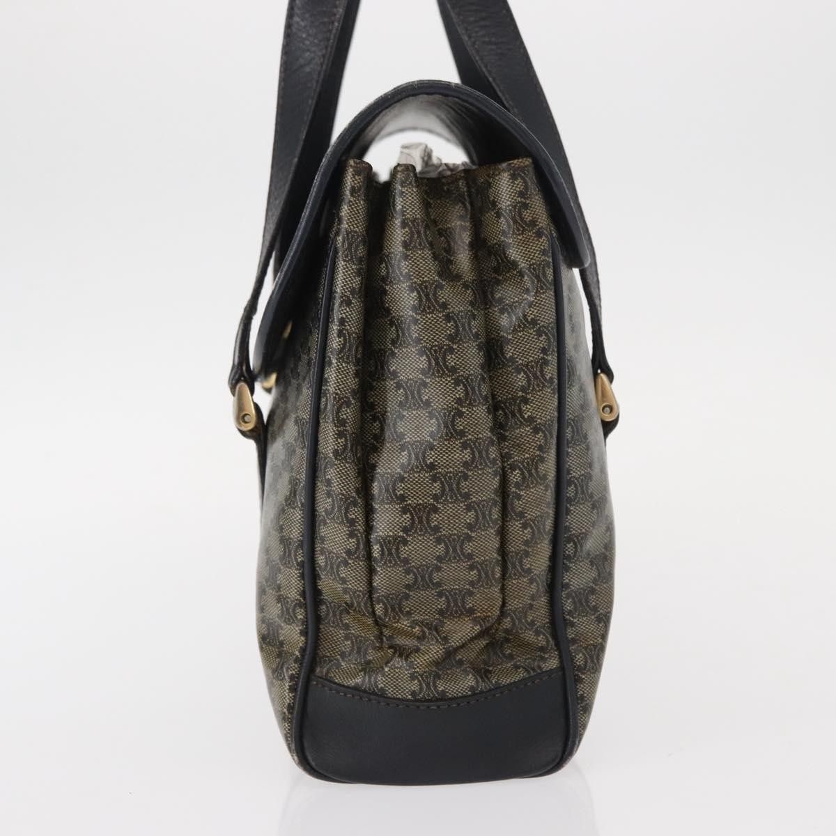Celine Celine Vintage Macadam Shoulder Bag Canvas and Leather Size ONE SIZE - 3 Thumbnail