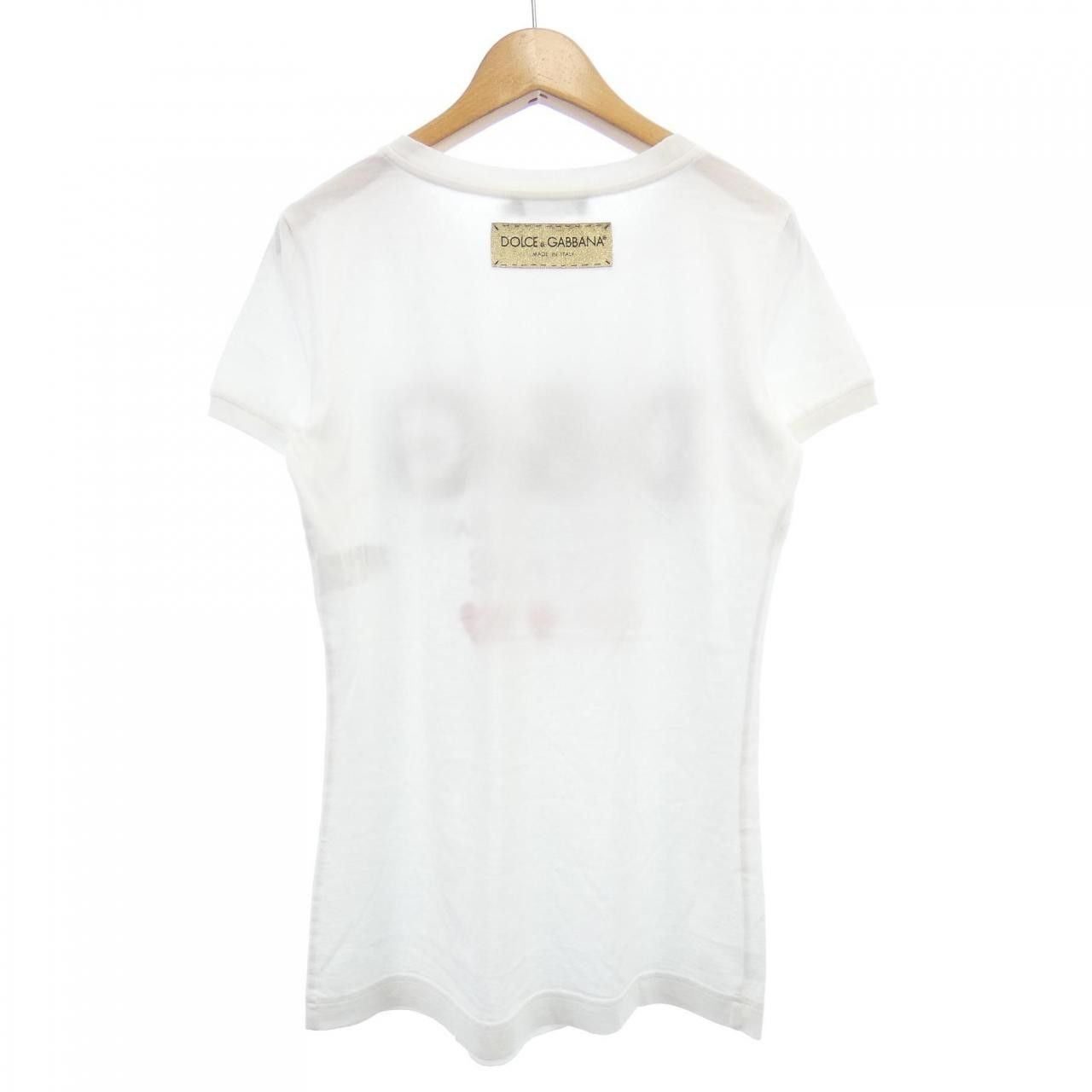 Dolce & Gabbana Dolce & Gabbana Dolce&Gabbana T-shirt Cotton T-Shirts F8H32T/FH734 DUTY FREE for USA Size ONE SIZE - 2 Thumbnail