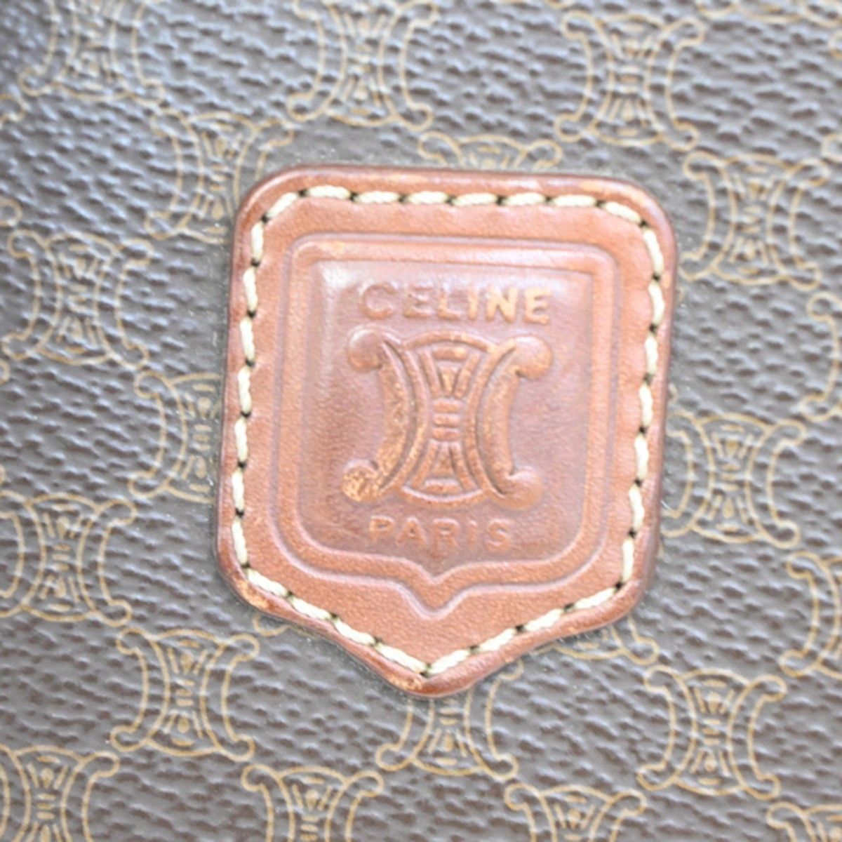 Celine Celine Macadam Pochette Canvas and Leather Size ONE SIZE - 9 Thumbnail