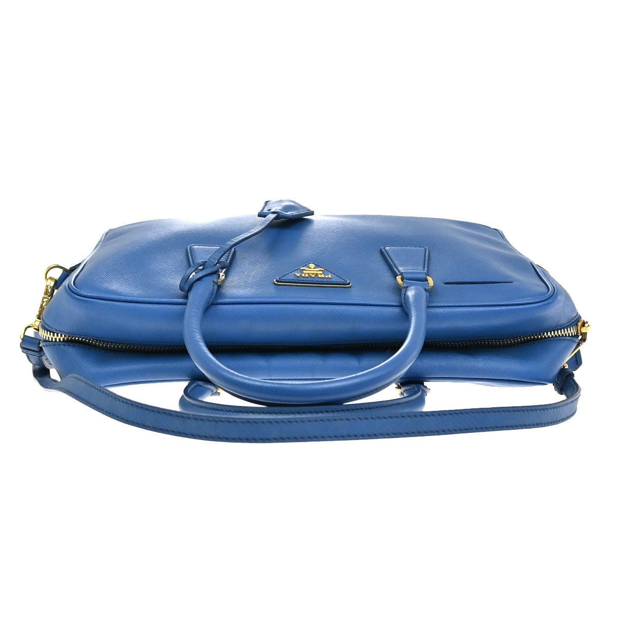 Prada Prada Bauletto Bag Saffiano Leather Size ONE SIZE - 8 Thumbnail