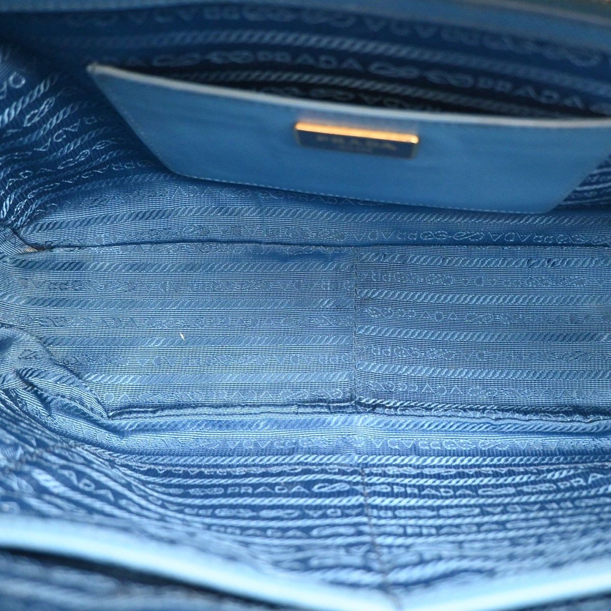 Prada Prada Bauletto Bag Saffiano Leather Size ONE SIZE - 5 Thumbnail
