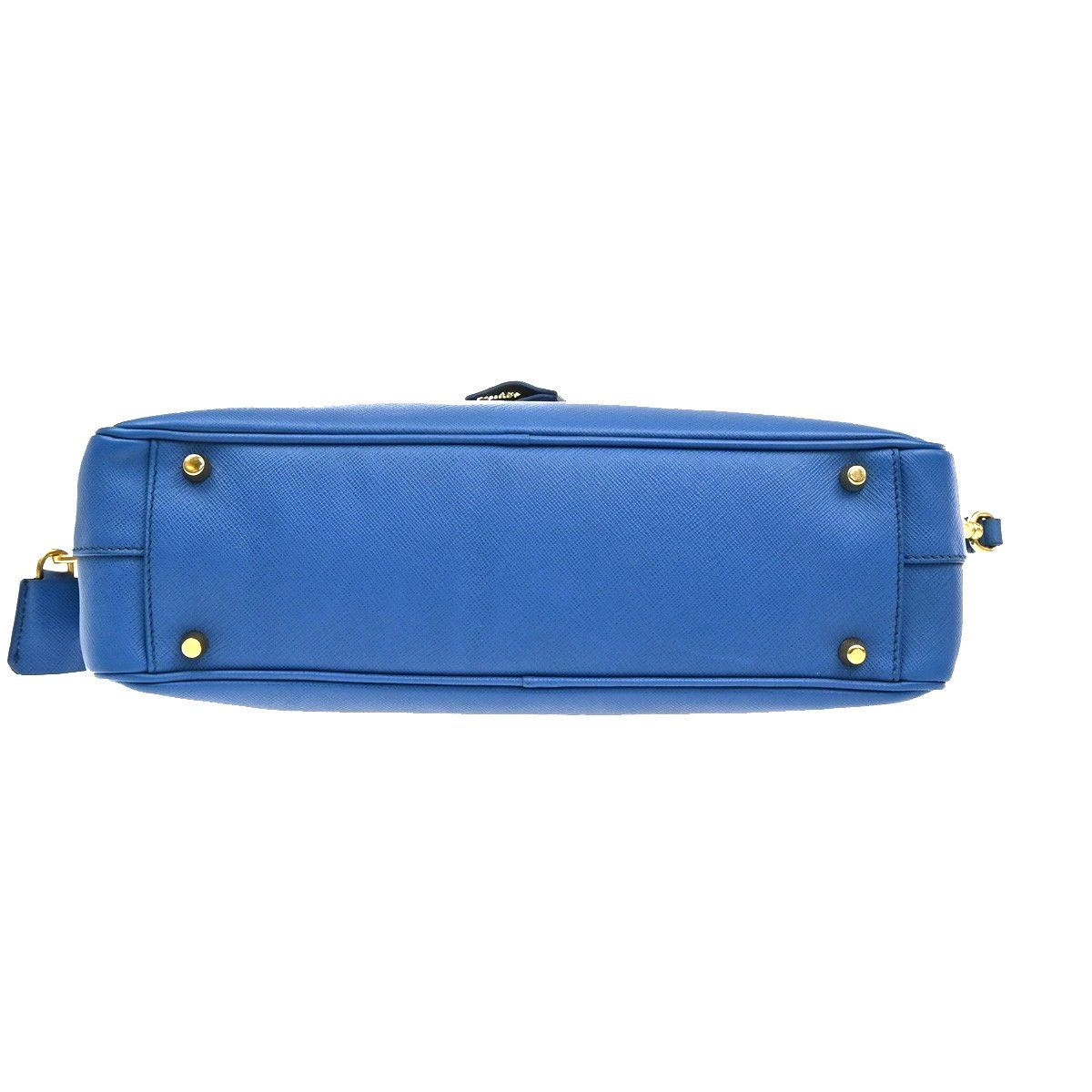 Prada Prada Bauletto Bag Saffiano Leather Size ONE SIZE - 18 Thumbnail
