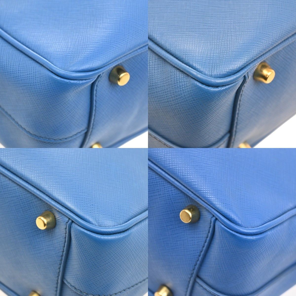 Prada Prada Bauletto Bag Saffiano Leather Size ONE SIZE - 9 Thumbnail
