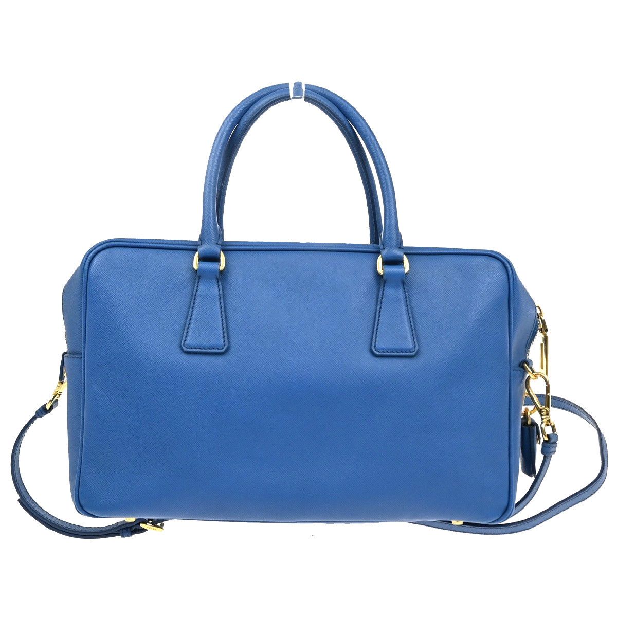 Prada Prada Bauletto Bag Saffiano Leather Size ONE SIZE - 2 Thumbnail