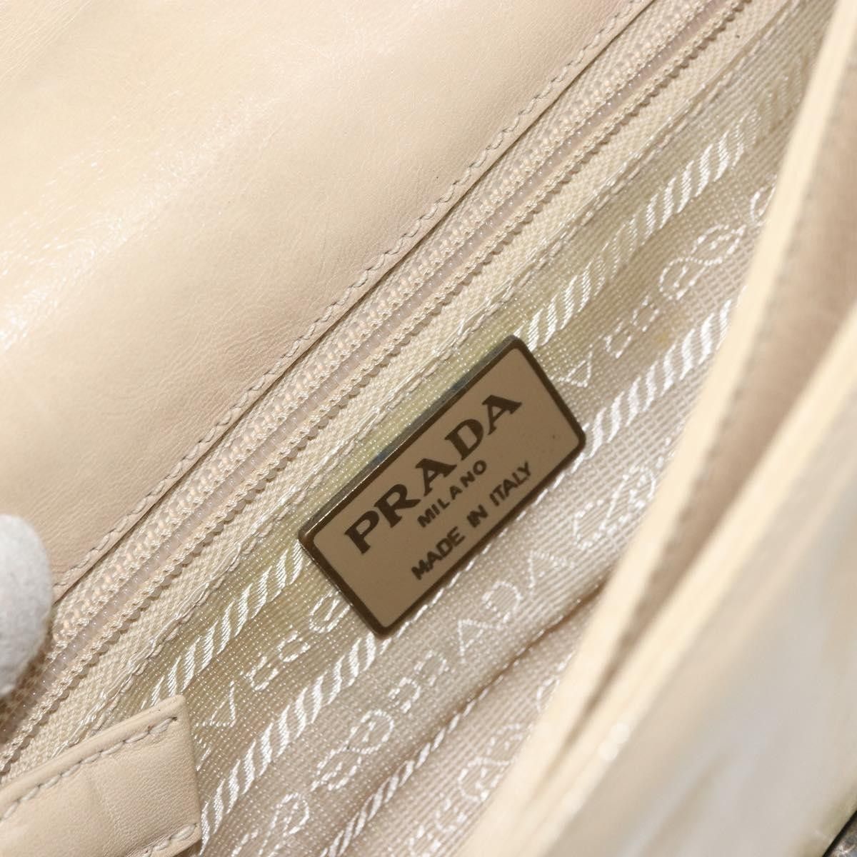 Prada Prada Flap Shoulder Bag Leather Size ONE SIZE - 6 Thumbnail