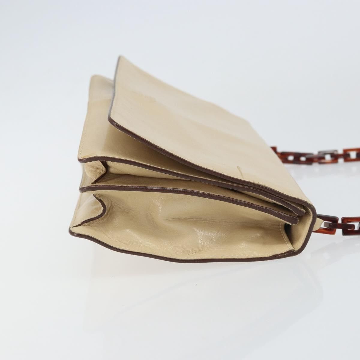 Prada Prada Flap Shoulder Bag Leather Size ONE SIZE - 3 Thumbnail
