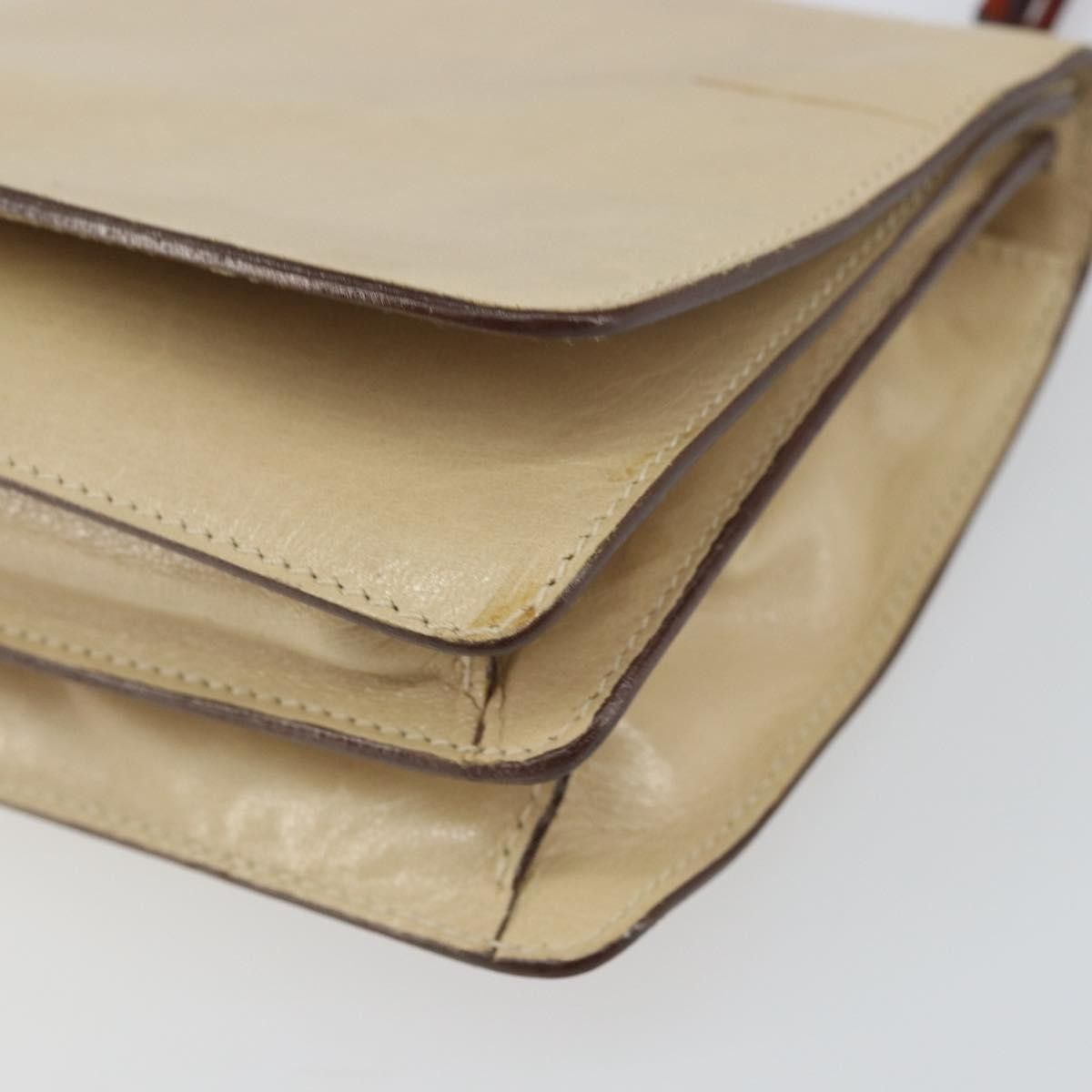 Prada Prada Flap Shoulder Bag Leather Size ONE SIZE - 11 Thumbnail