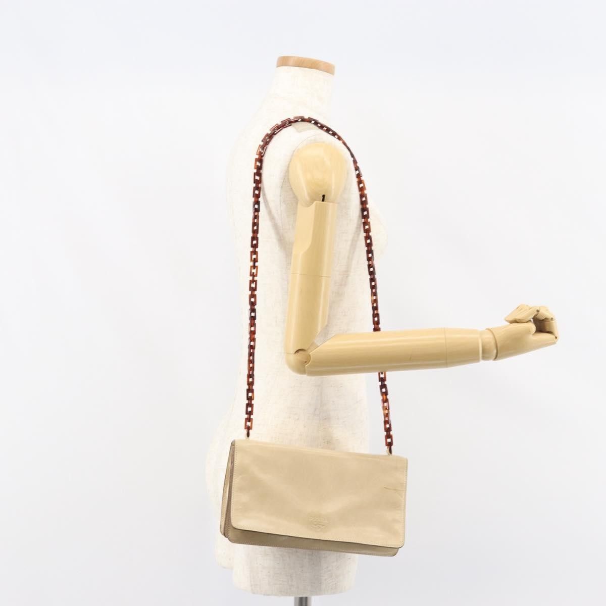 Prada Prada Flap Shoulder Bag Leather Size ONE SIZE - 14 Thumbnail