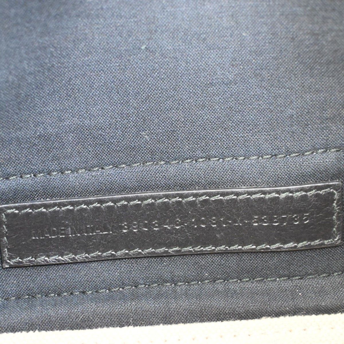 Balenciaga Balenciaga Navy Cabas Canvas with Leather Size ONE SIZE - 7 Thumbnail