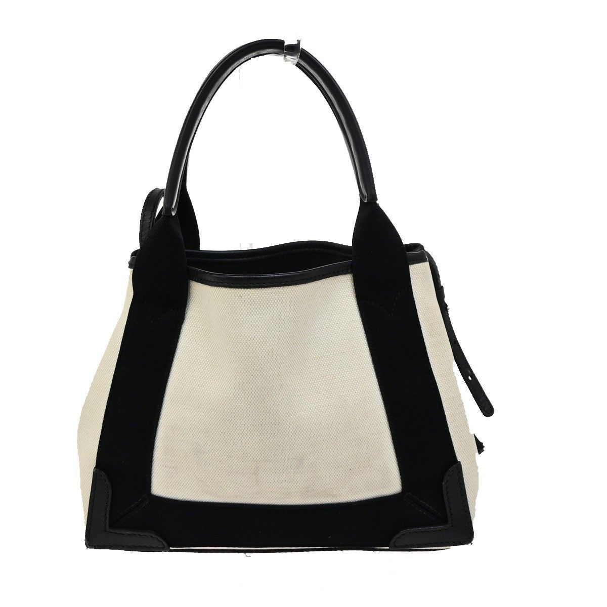 Balenciaga Balenciaga Navy Cabas Canvas with Leather Size ONE SIZE - 2 Thumbnail