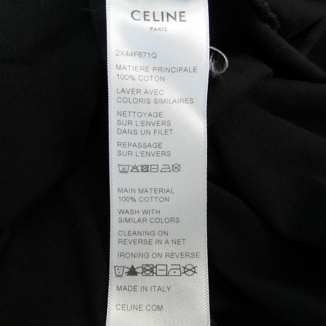 Celine Celine Celine T-shirt Cotton T-Shirts 2X44F671Q DUTY FREE for USA Size ONE SIZE - 3 Thumbnail
