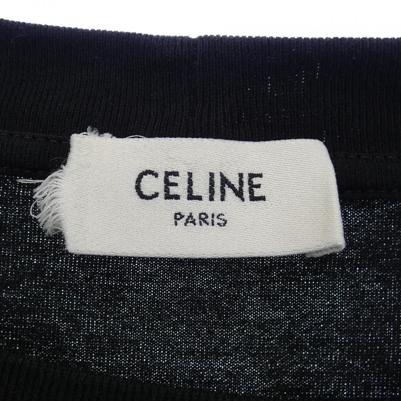 Celine Celine Celine T-shirt Cotton T-Shirts 2X44F671Q DUTY FREE for USA Size ONE SIZE - 4 Thumbnail