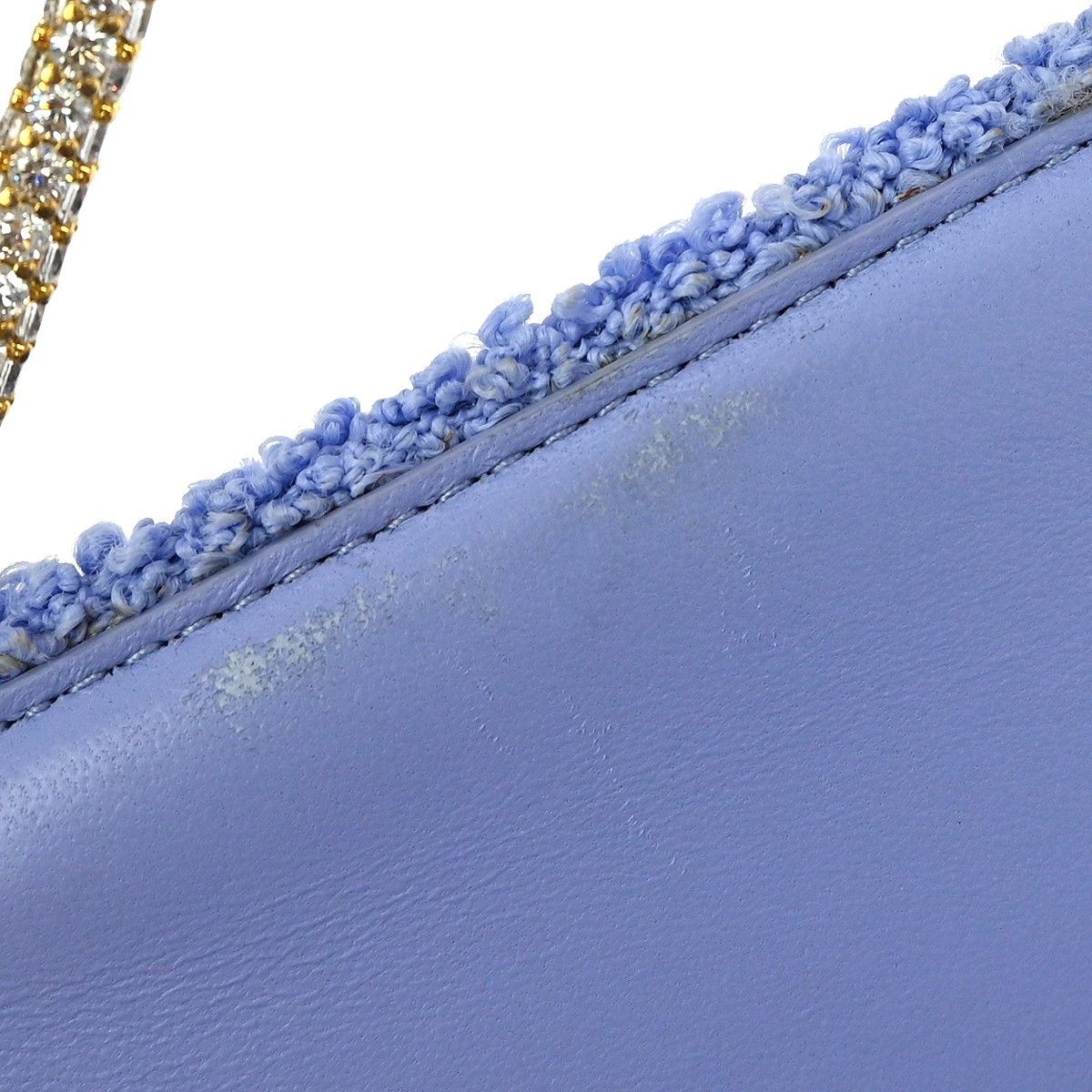 Bottega Veneta Bottega Veneta Clip Flap Bag Boucle with Crystals Size ONE SIZE - 9 Thumbnail