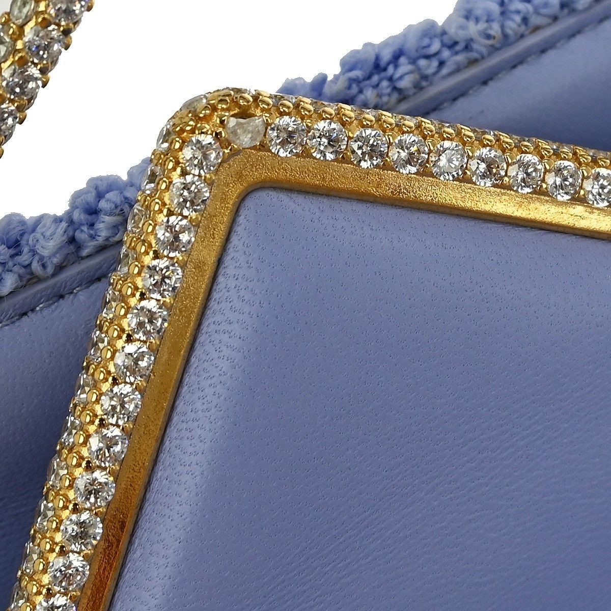Bottega Veneta Bottega Veneta Clip Flap Bag Boucle with Crystals Size ONE SIZE - 8 Thumbnail