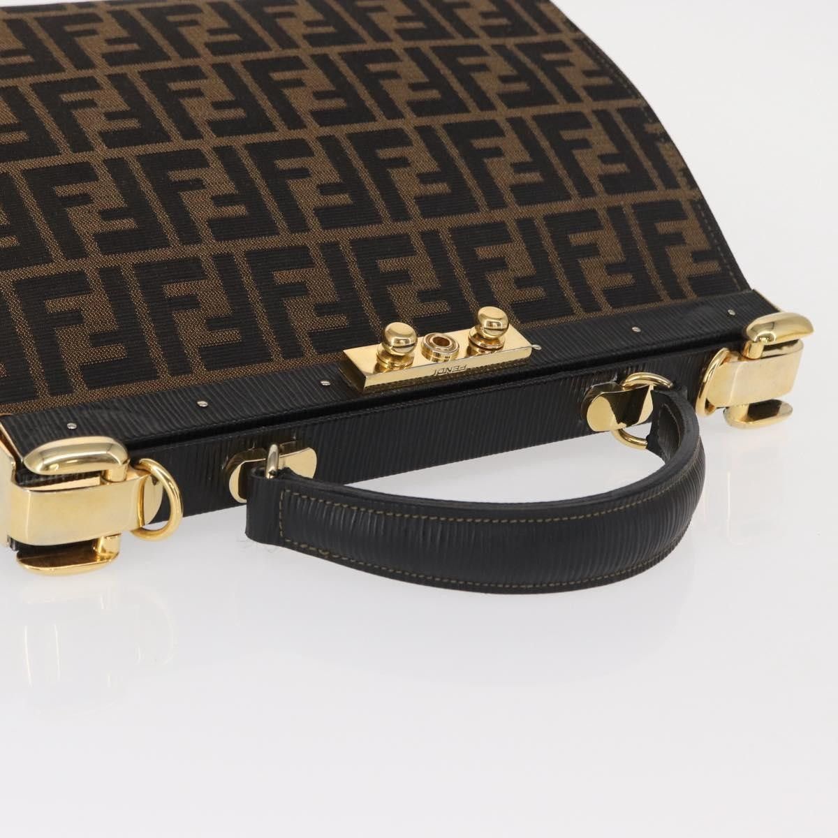 Fendi Fendi Vintage Zucca Handbag Zucca Size ONE SIZE - 19 Thumbnail