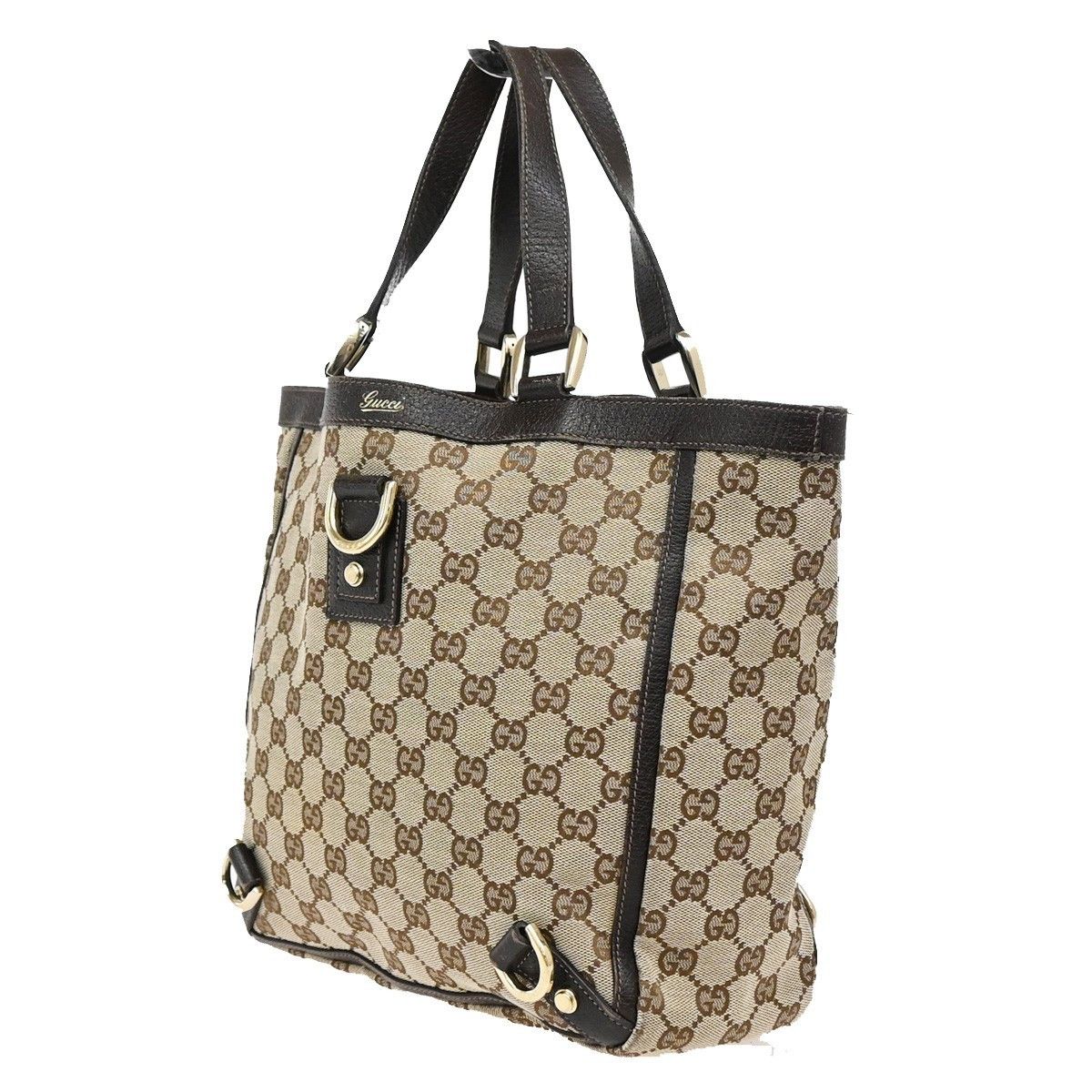 Gucci Gucci Abbey D-Ring Tote GG Canvas Size ONE SIZE - 3 Thumbnail