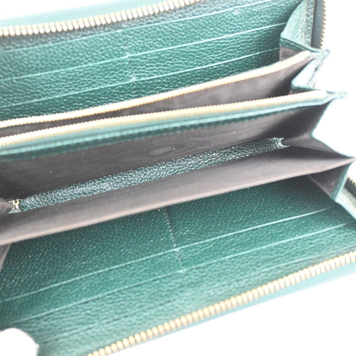 Gucci Gucci Zumi Zip Around Wallet Leather Size ONE SIZE - 5 Thumbnail