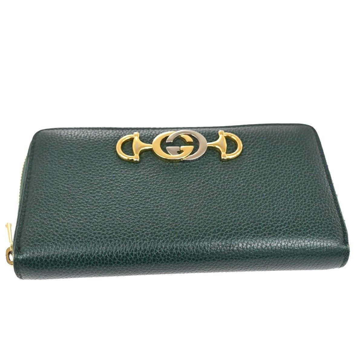 Gucci Gucci Zumi Zip Around Wallet Leather Size ONE SIZE - 8 Thumbnail