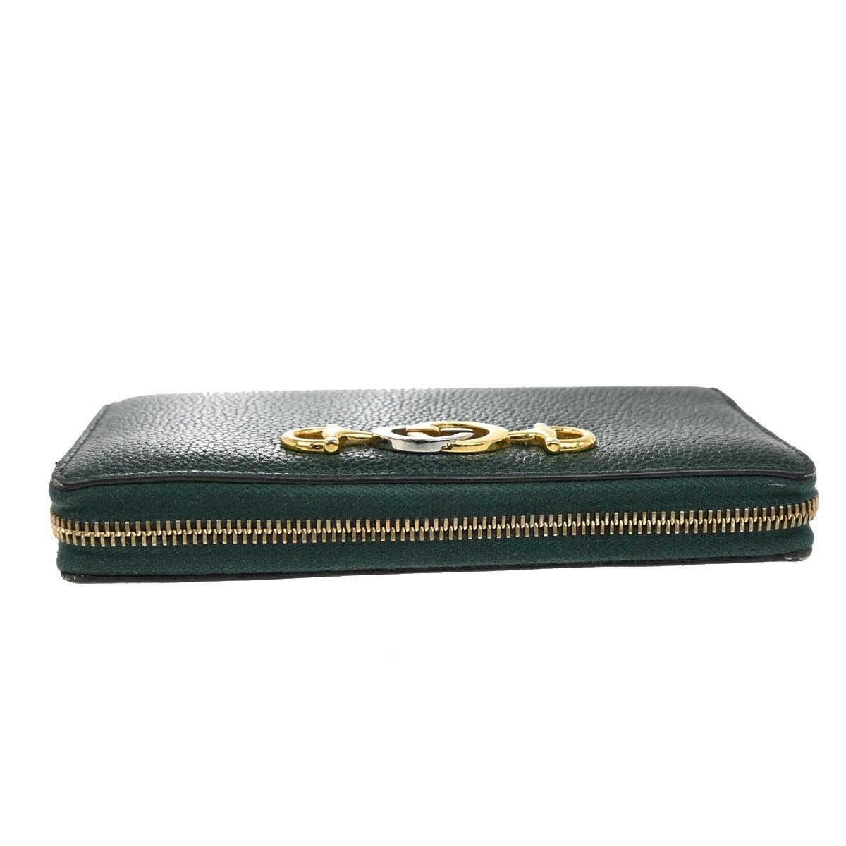 Gucci Gucci Zumi Zip Around Wallet Leather Size ONE SIZE - 9 Thumbnail