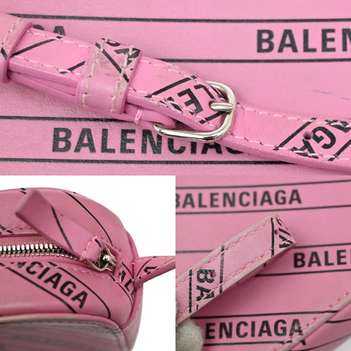 Balenciaga Balenciaga Everyday Camera Bag Monogram Printed Leather Size ONE SIZE - 10 Thumbnail