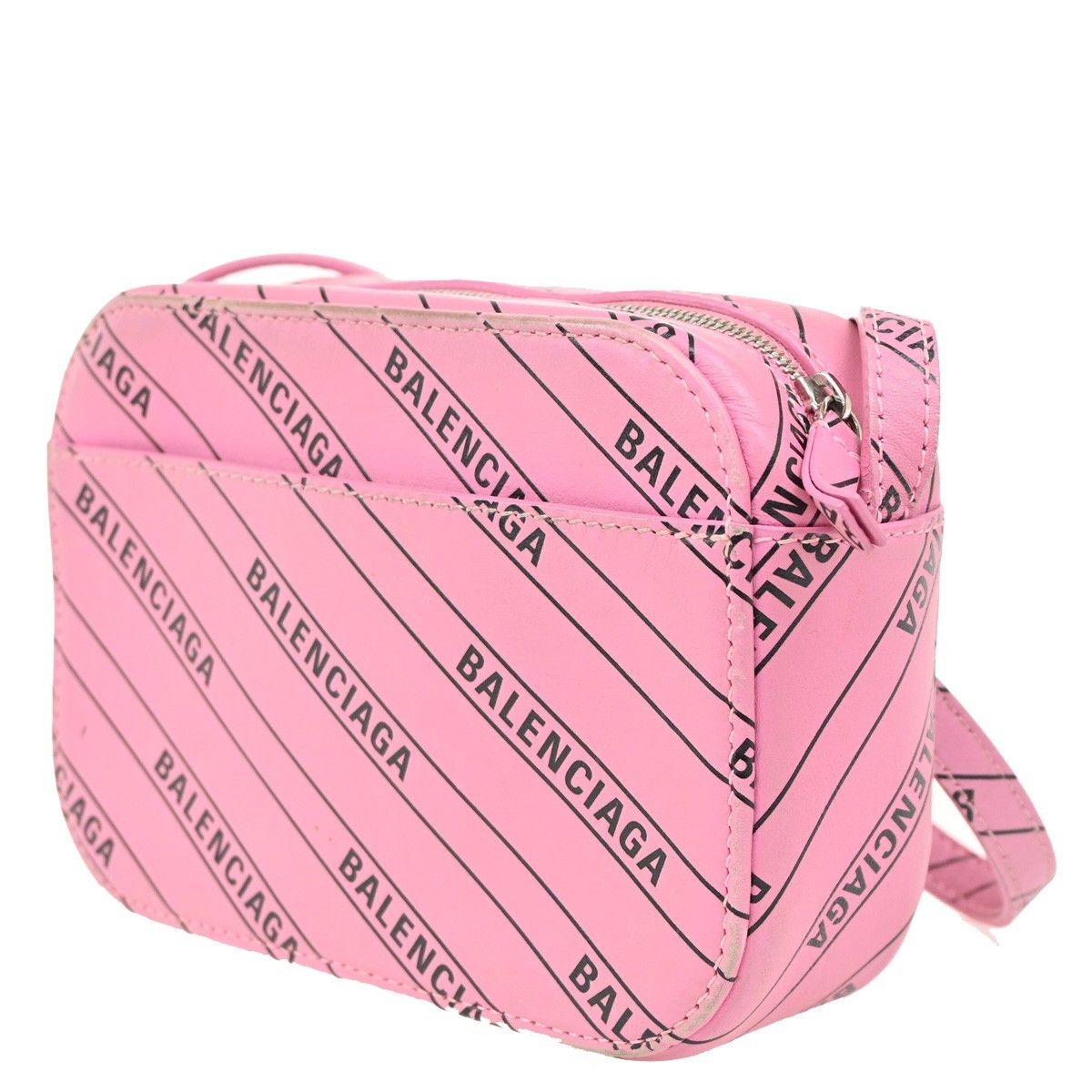 Balenciaga Balenciaga Everyday Camera Bag Monogram Printed Leather Size ONE SIZE - 4 Thumbnail
