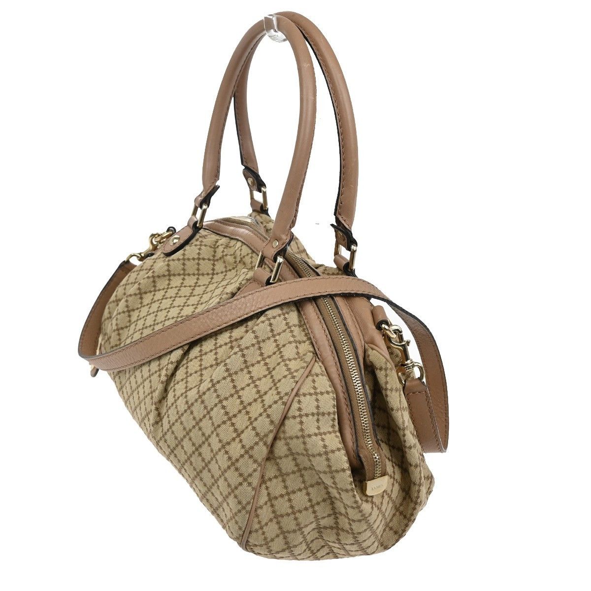 Gucci Gucci Sukey Convertible Boston Bag Diamante Canvas Size ONE SIZE - 3 Thumbnail