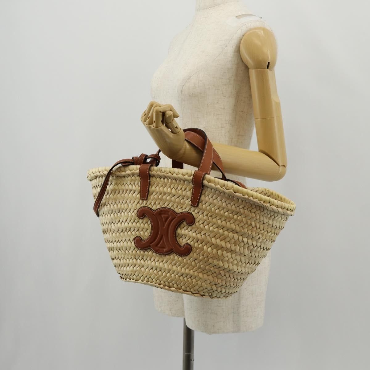 Celine Celine Triomphe Basket Shoulder Bag Teen Size ONE SIZE - 13 Thumbnail