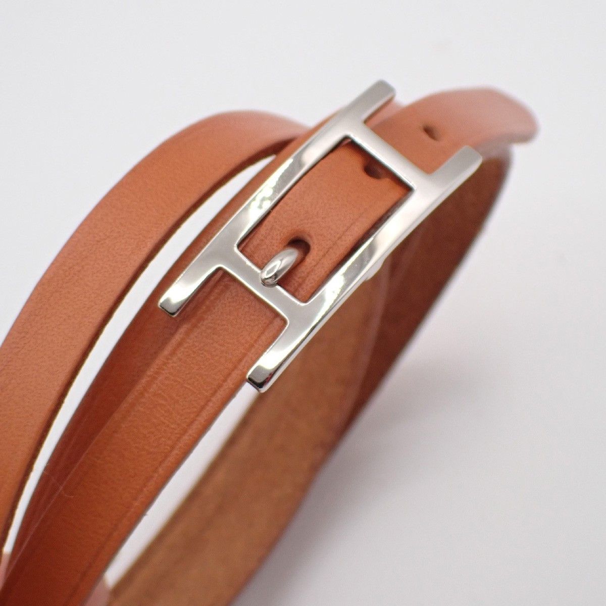 Hermes Hermes Hapi 3 Bracelet Leather with Metal Size ONE SIZE - 6 Thumbnail