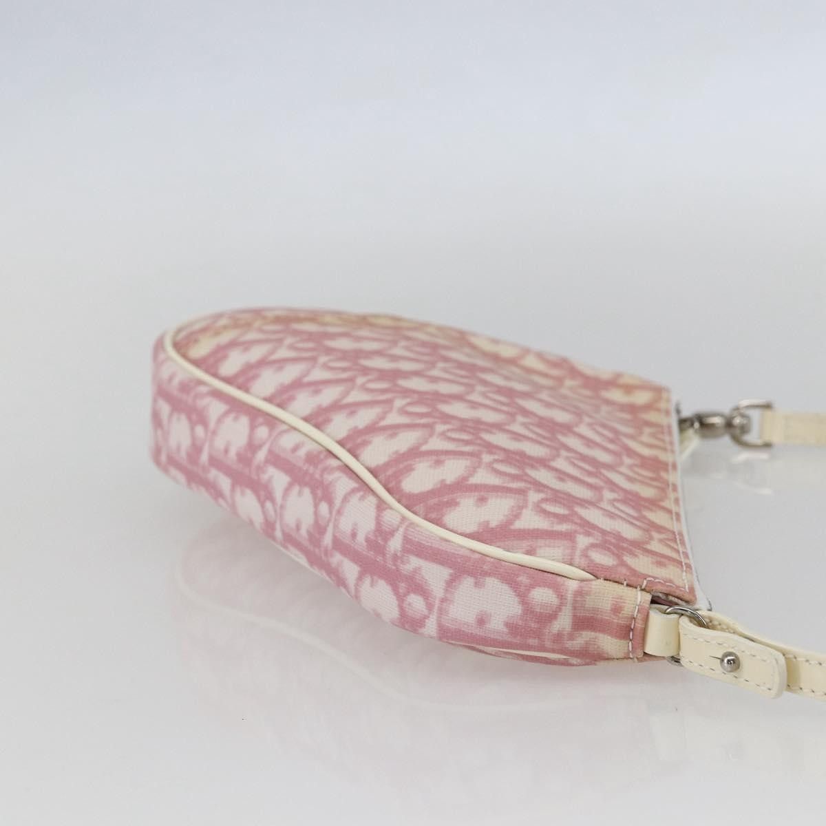 Dior Christian Dior Vintage Saddle Bag Diorissimo Canvas Size ONE SIZE - 4 Thumbnail