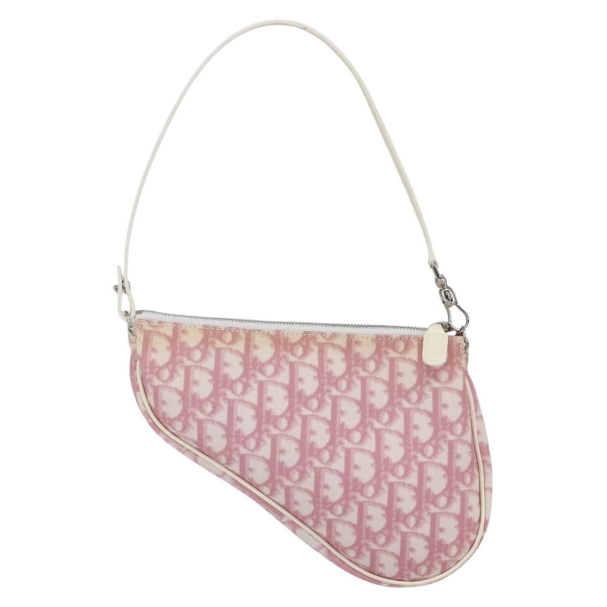 Dior Christian Dior Vintage Saddle Bag Diorissimo Canvas Size ONE SIZE - 2 Thumbnail