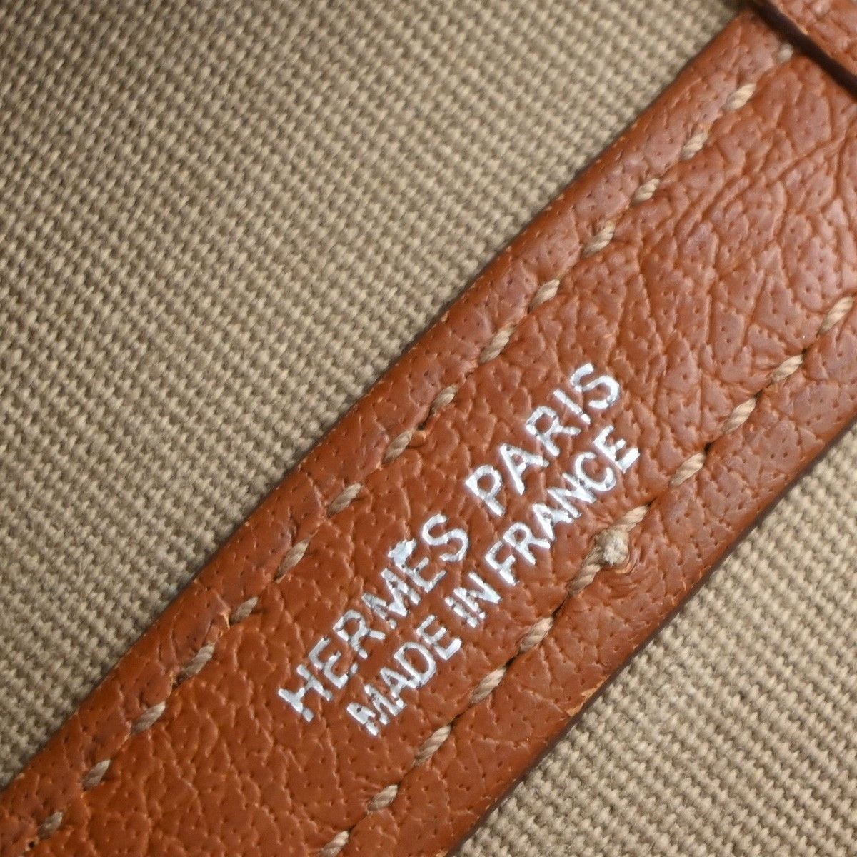 Hermes Hermes Garden Party Tote Canvas and Leather Size ONE SIZE - 7 Thumbnail