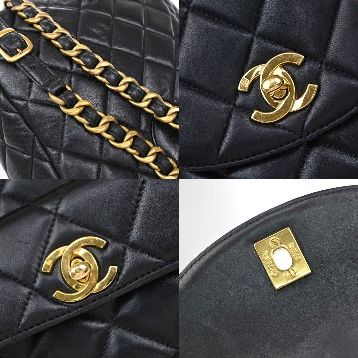 Chanel Chanel Vintage CC Pocket Backpack Quilted Lambskin Size ONE SIZE - 10 Thumbnail