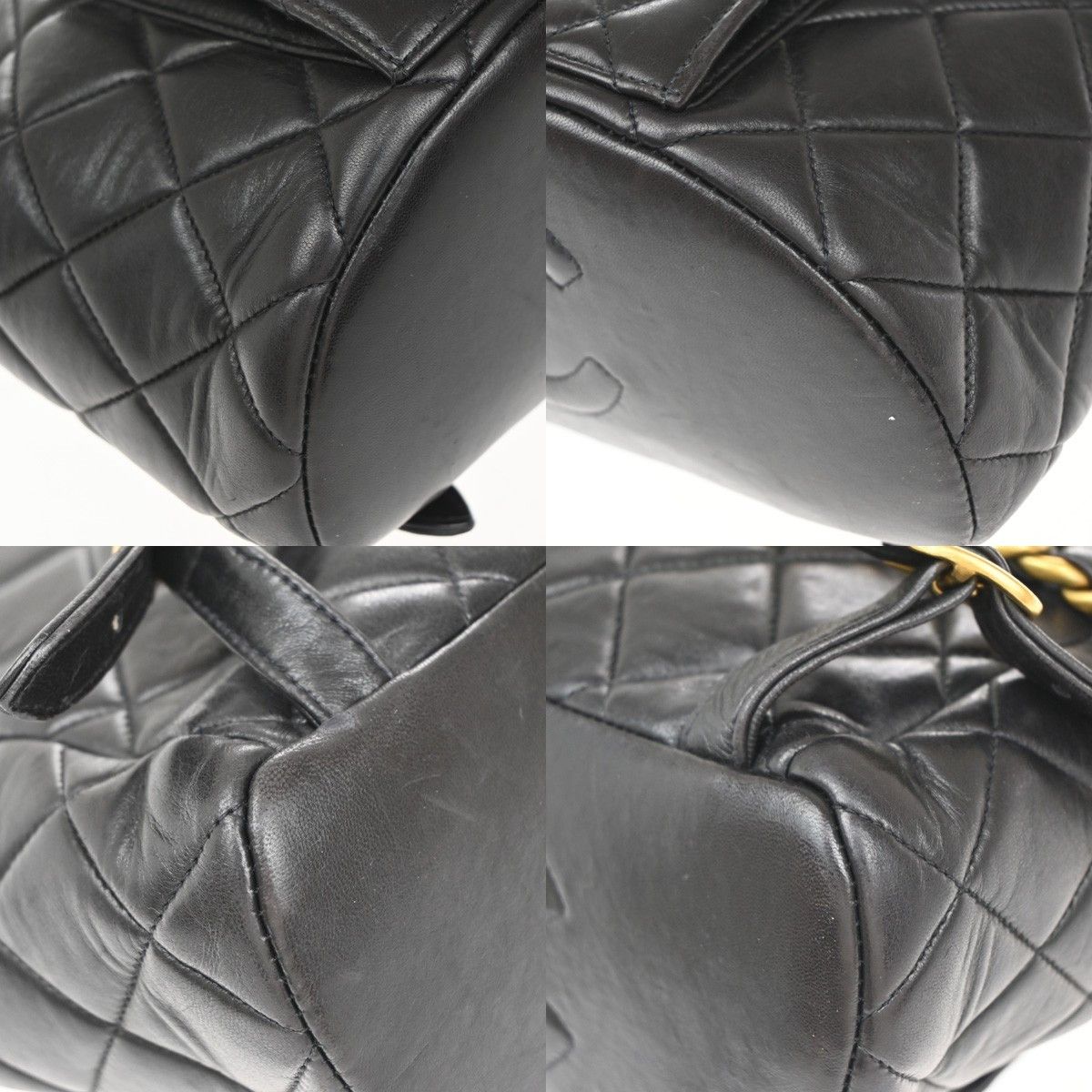 Chanel Chanel Vintage CC Pocket Backpack Quilted Lambskin Size ONE SIZE - 9 Thumbnail