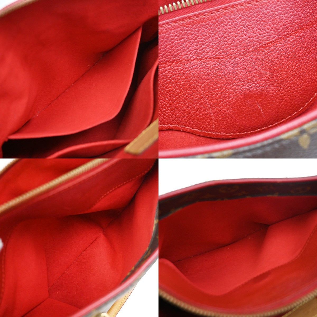 Louis Vuitton Louis Vuitton Pallas Tote Monogram Canvas with Leather Size ONE SIZE - 14 Thumbnail