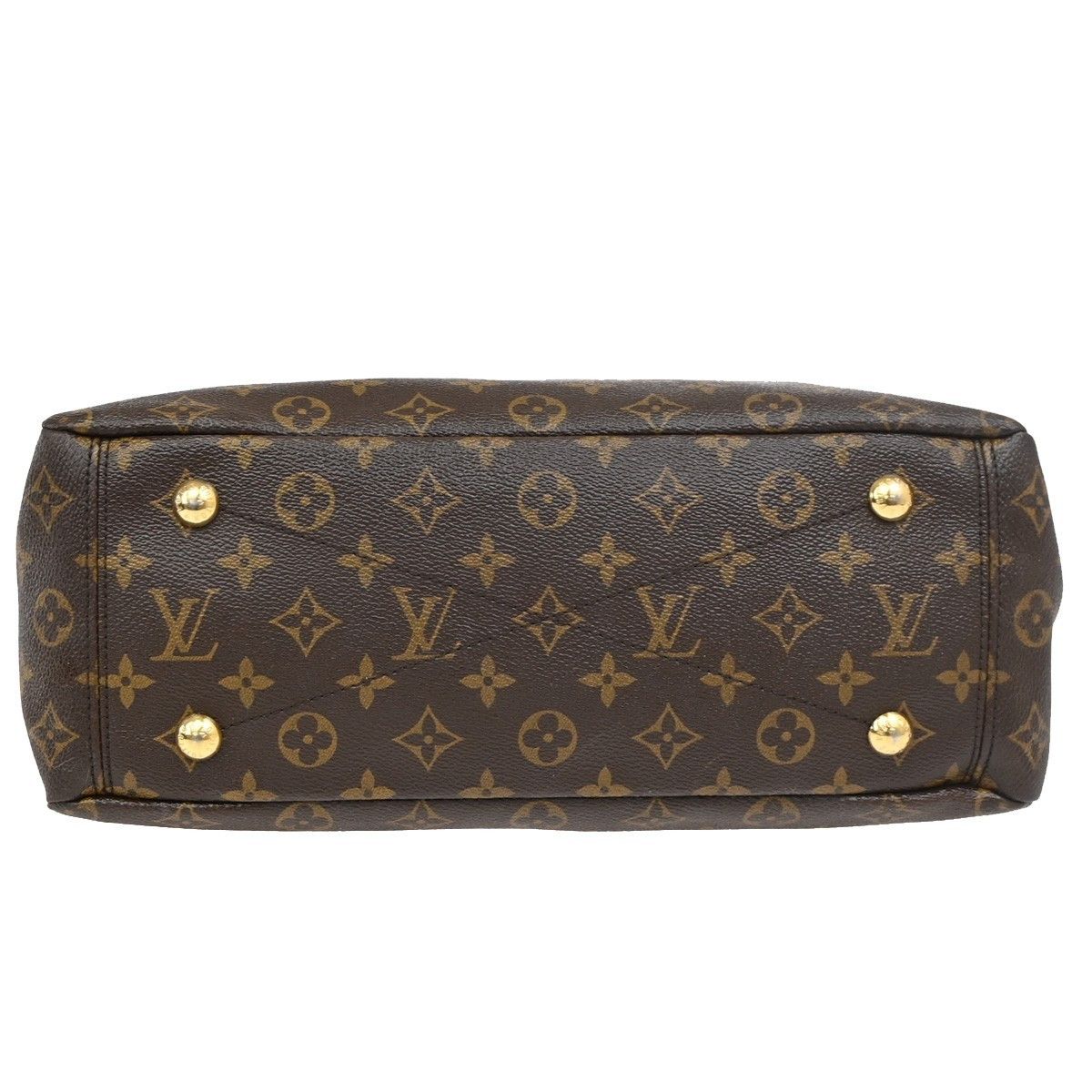 Louis Vuitton Louis Vuitton Pallas Tote Monogram Canvas with Leather Size ONE SIZE - 6 Thumbnail