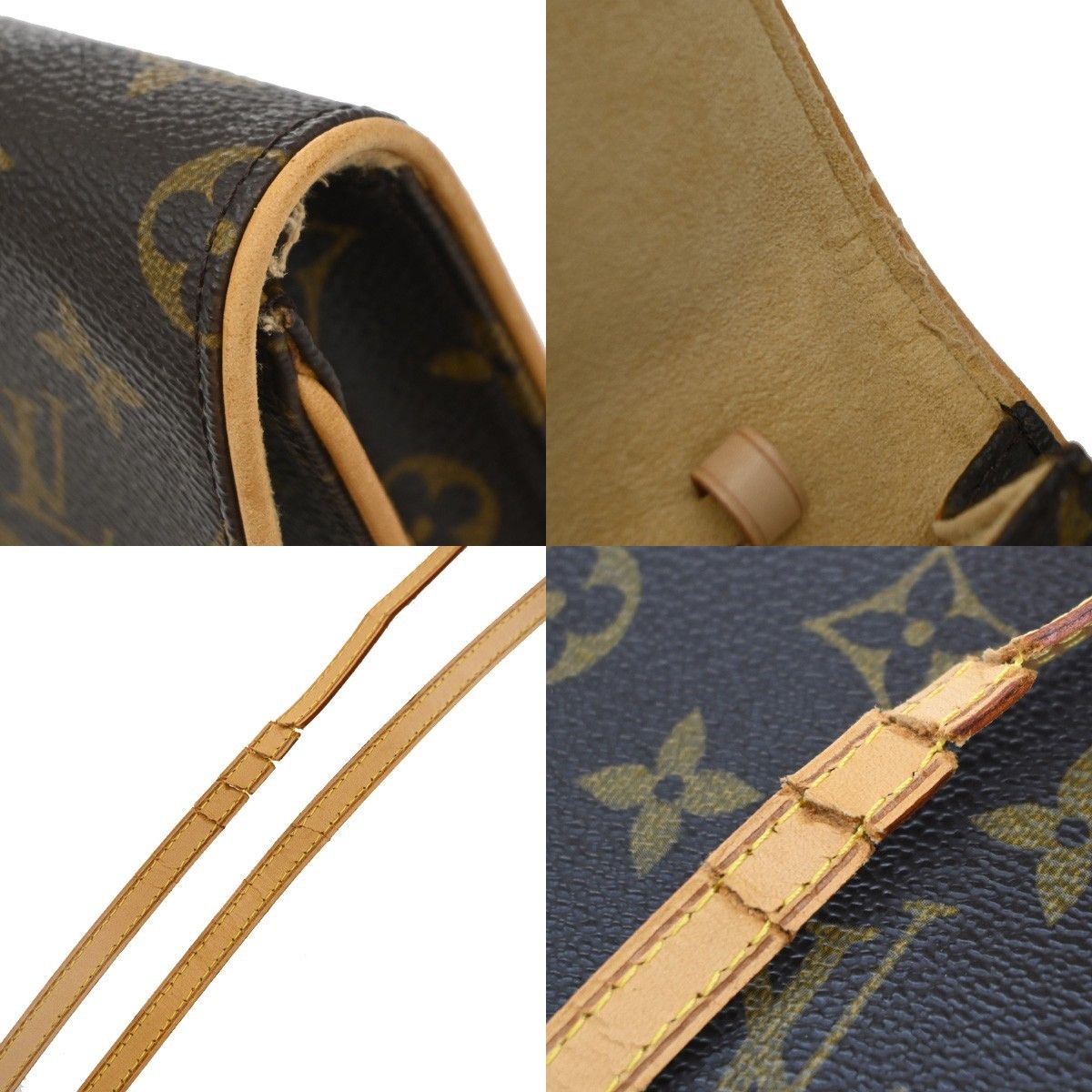 Louis Vuitton Louis Vuitton Twin Handbag Monogram Canvas Size ONE SIZE - 13 Thumbnail