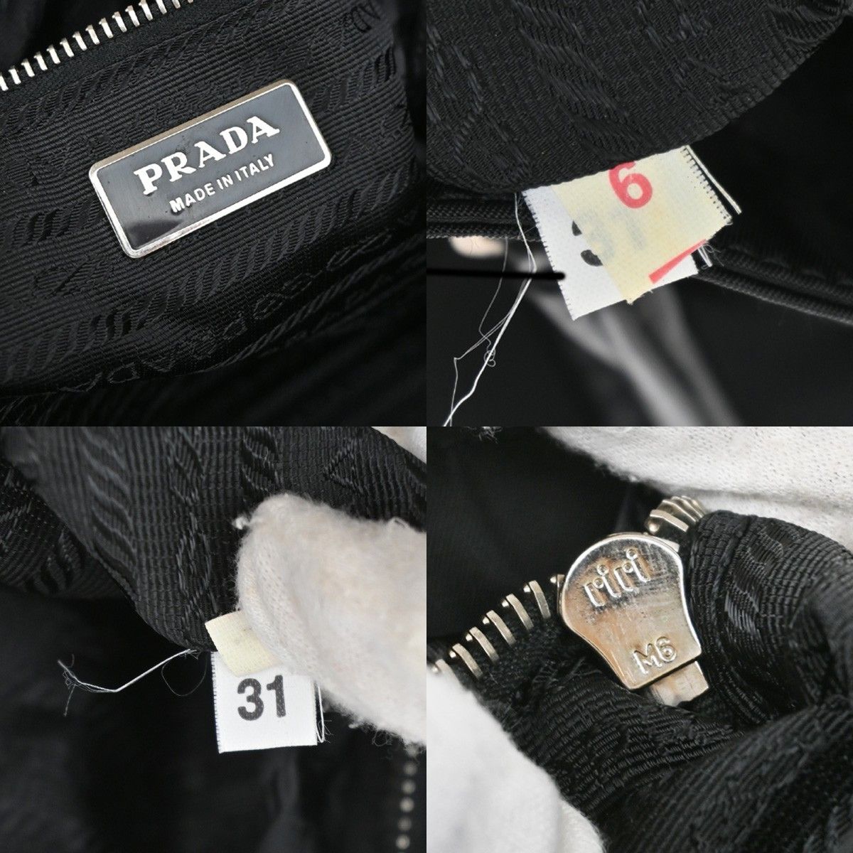 Prada Prada Vintage Tote Tessuto Size ONE SIZE - 6 Thumbnail